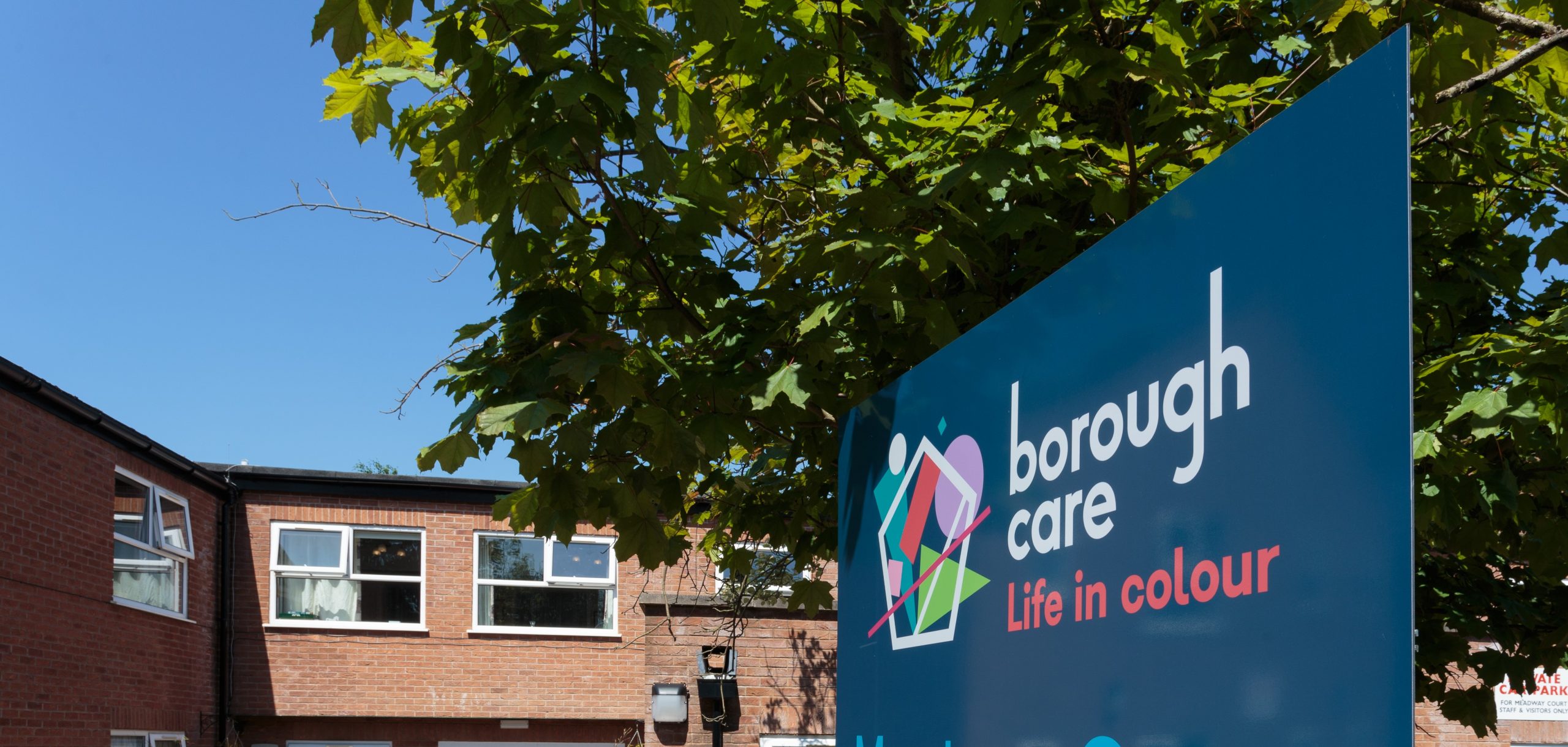 Borough Care sign